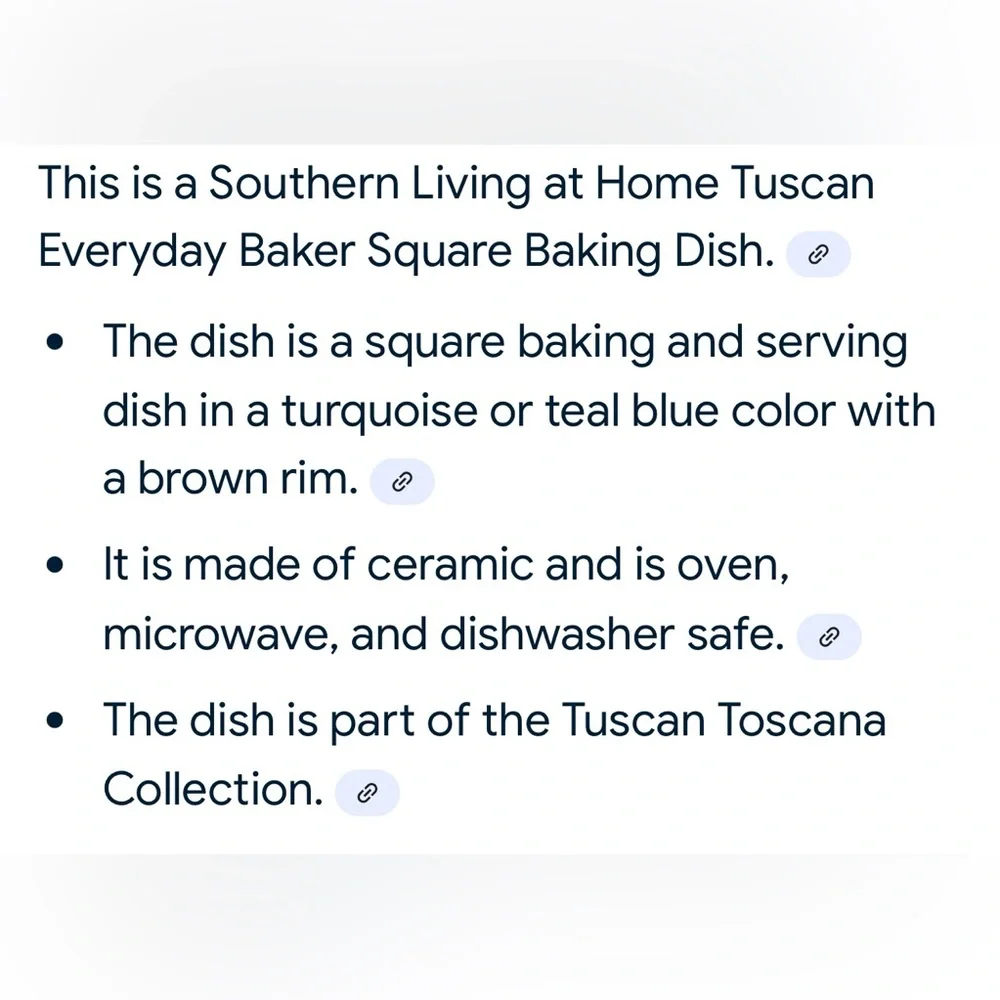Southern Living at Home Tuscan Everyday Baker Dish